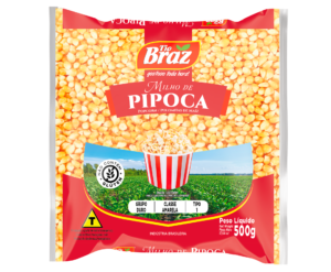 Milho de pipoca 500g